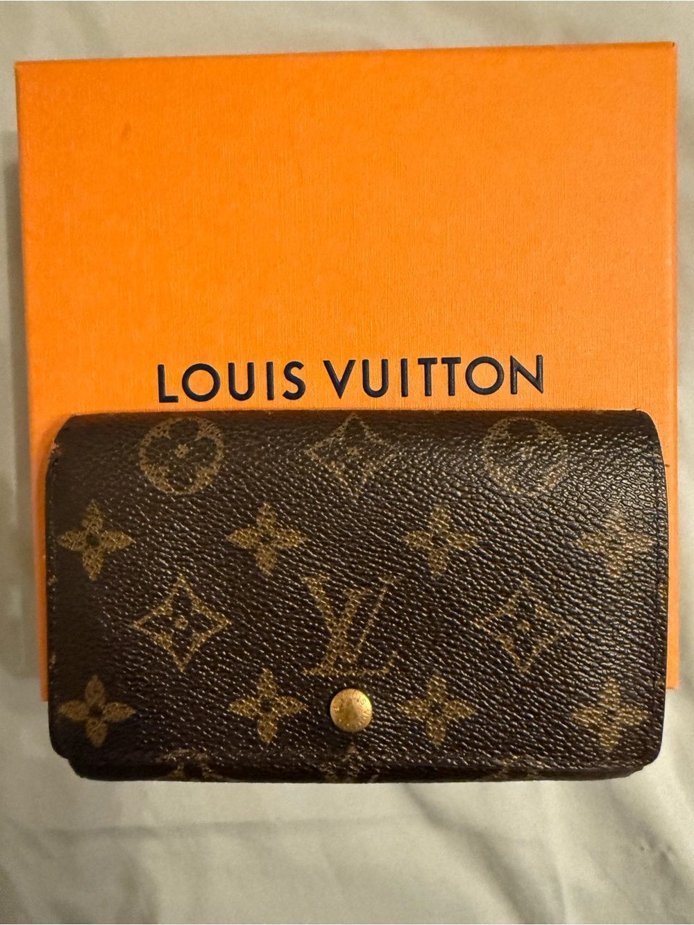 Louis Vuitton Monogram Wallet- Vintage April 1985
